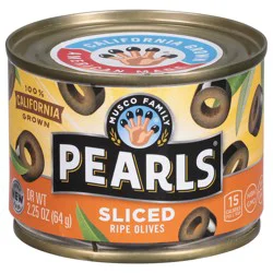 Pearls Sliced Ripe Olives 2.25 oz