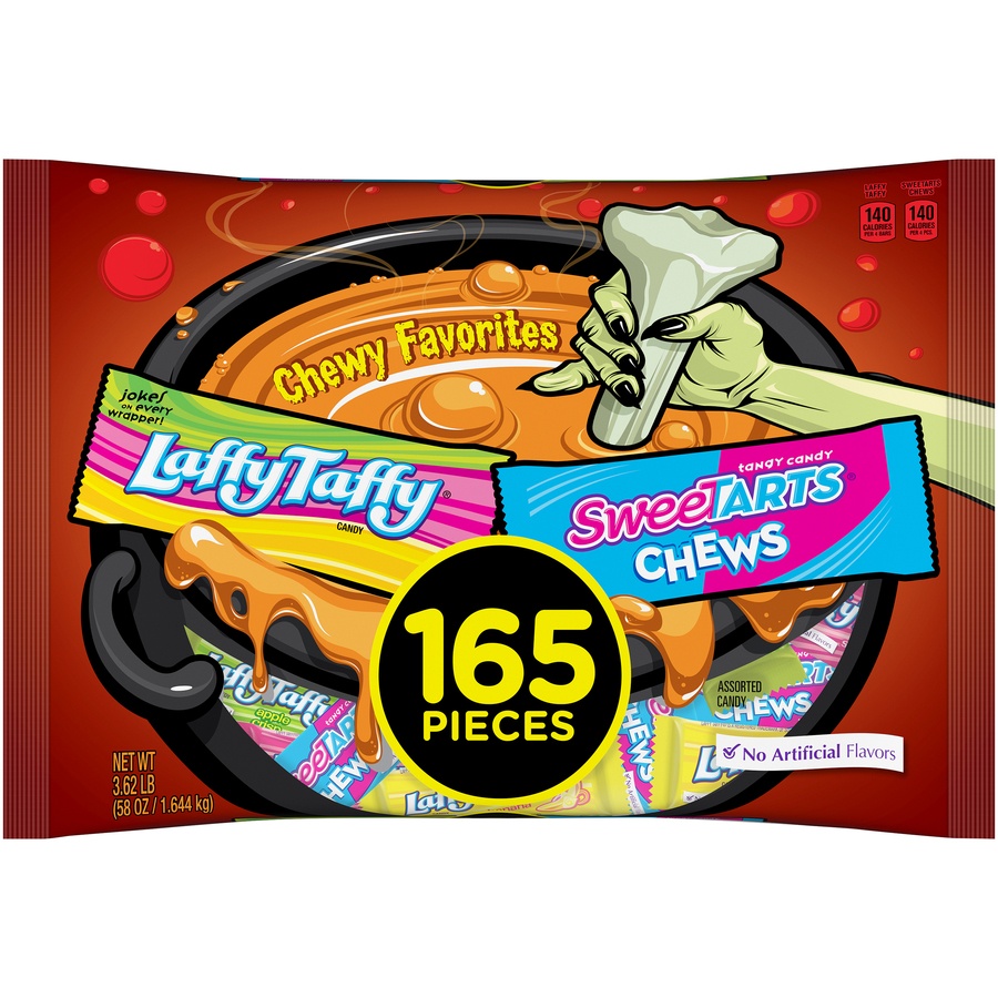 slide 1 of 6, Nestlé Halloween Mega Chewy Favorites 165 pieces, 58 oz