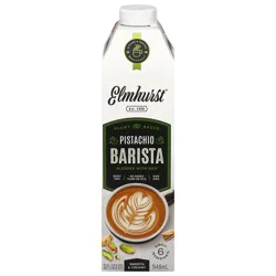 Elmhurst Plant-Based Barista Pistachio Milk, 32 fl oz