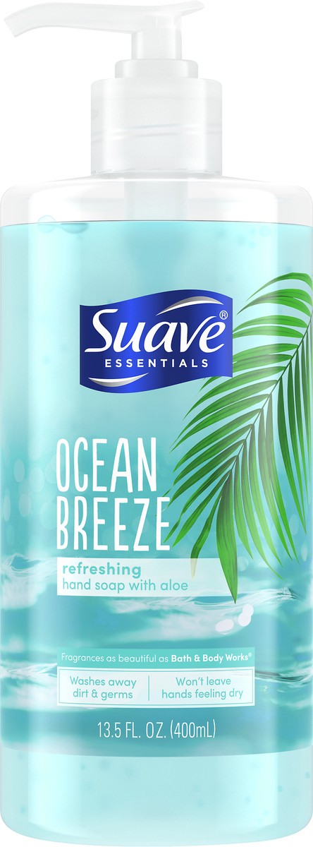 slide 2 of 3, Suave Liquid Hand Wash Ocean Breeze, 13.5 oz, 13.5 oz