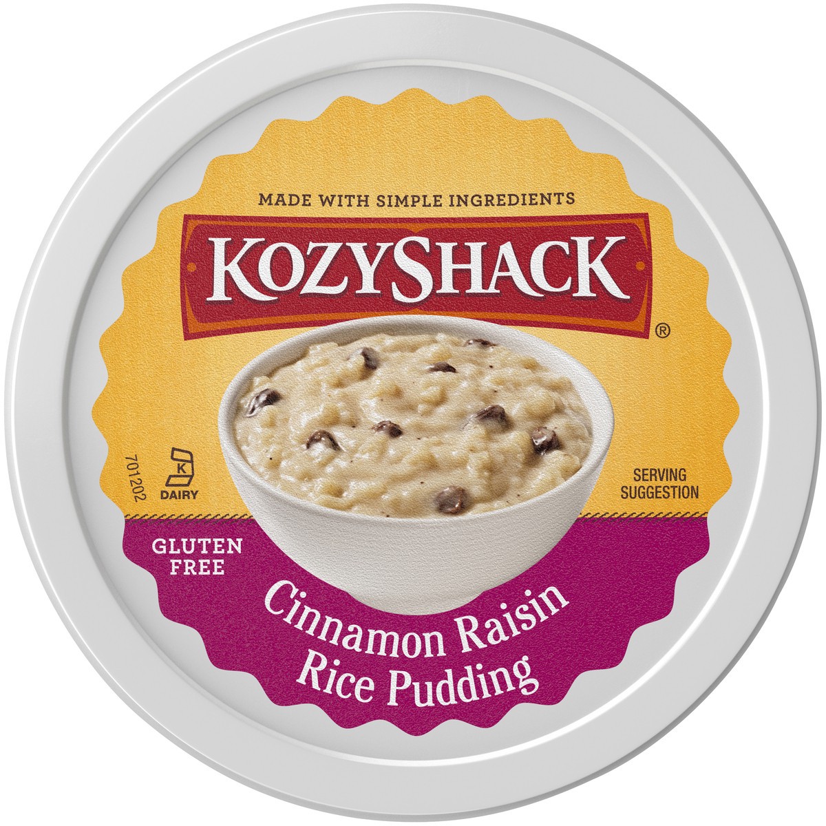 slide 14 of 14, Kozy Shack Cinnamon Raisin Rice Pudding, 22 oz