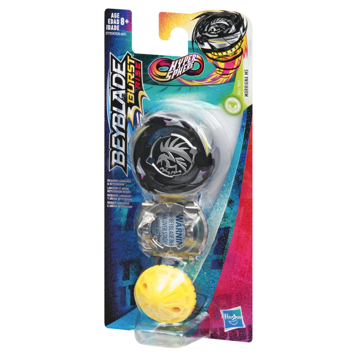 slide 3 of 8, Beyblade Burst Rise Hyper Sphere Morrigna M5 Starter Pack, 1 ct