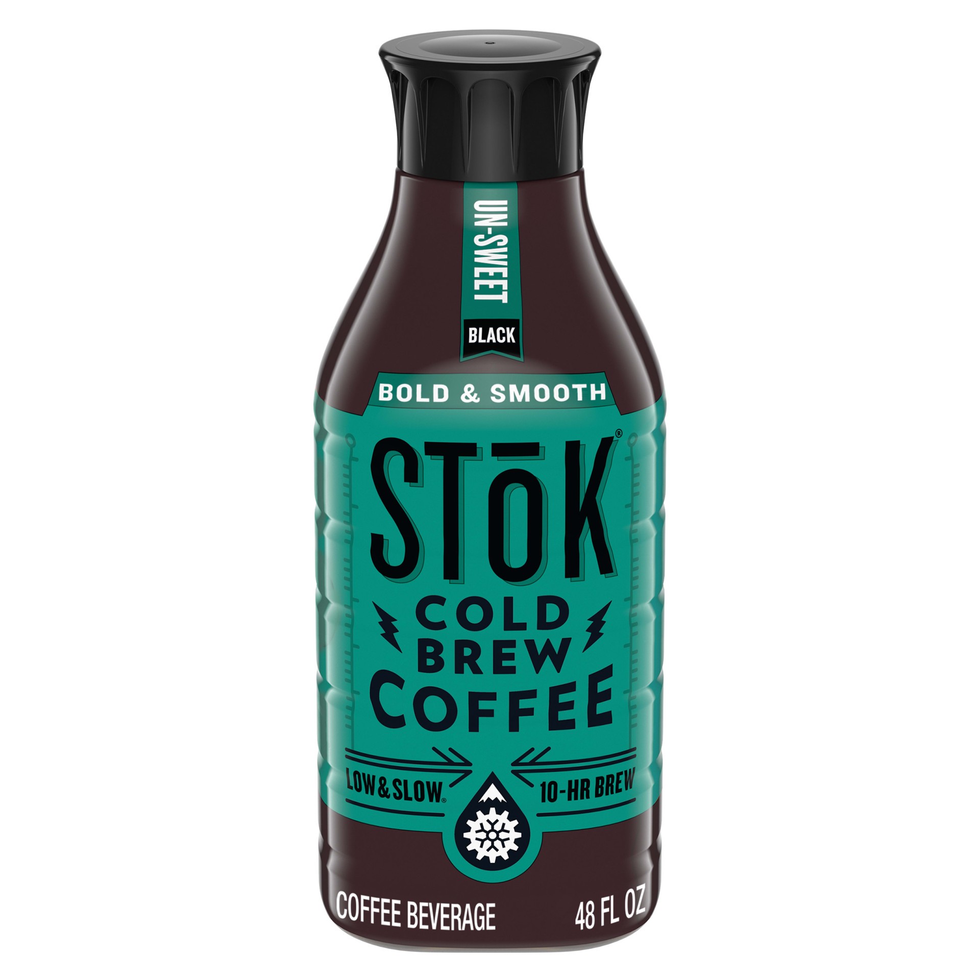 slide 1 of 5, STōK Black Unsweetened Cold Brew Coffee - 48 fl oz, 1 ct