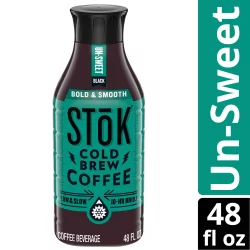 STōK Cold Brew Coffee, Black Unsweetened