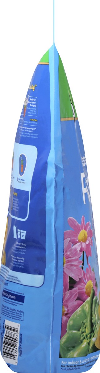 slide 5 of 9, Miracle-Gro Moisture Control Potting Mix 8 qt, 8 qt