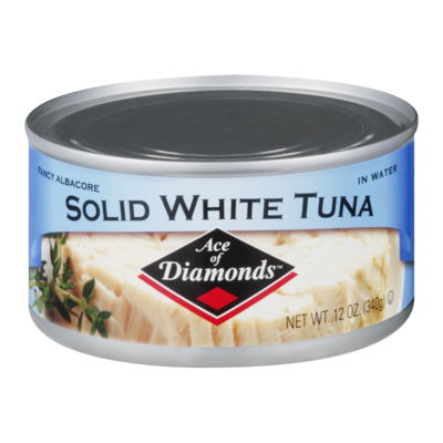 slide 1 of 1, Ace of Diamonds Solid White Tuna in Water, 12 oz