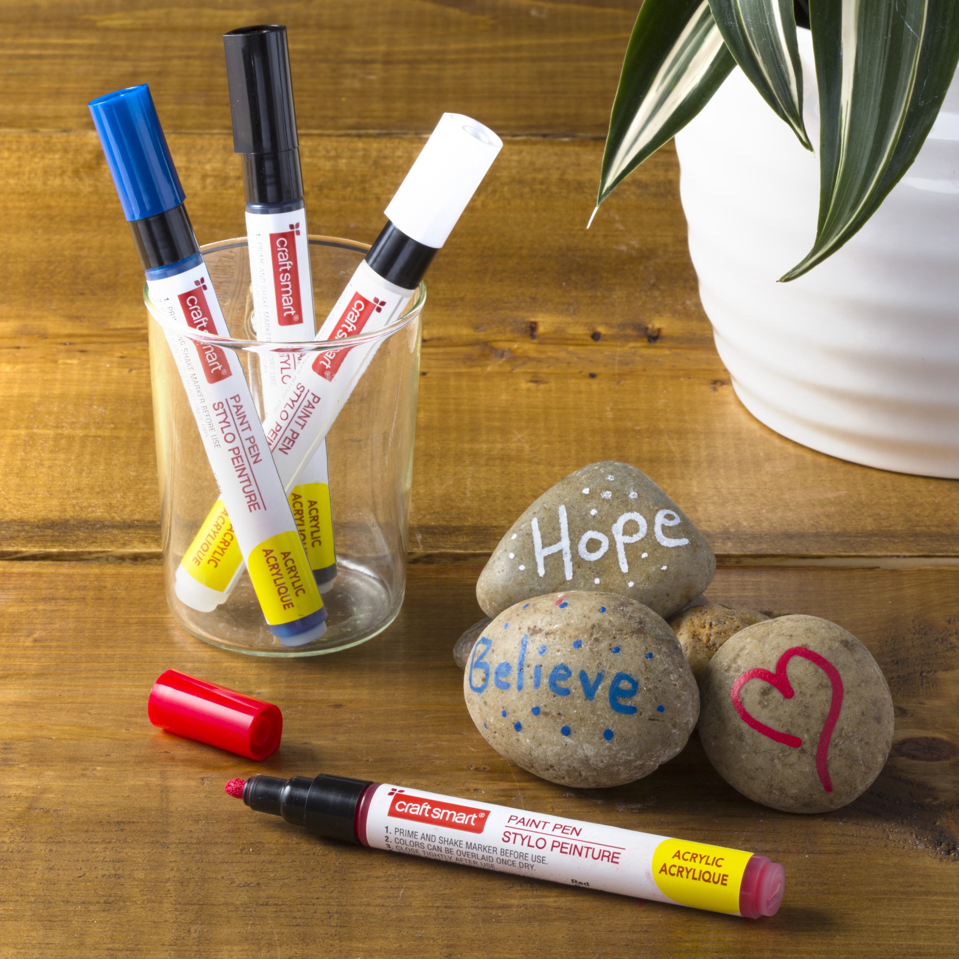 slide 7 of 8, 4mm Permanent Paint Pens Basic Set By Craft Smart, 4 mm