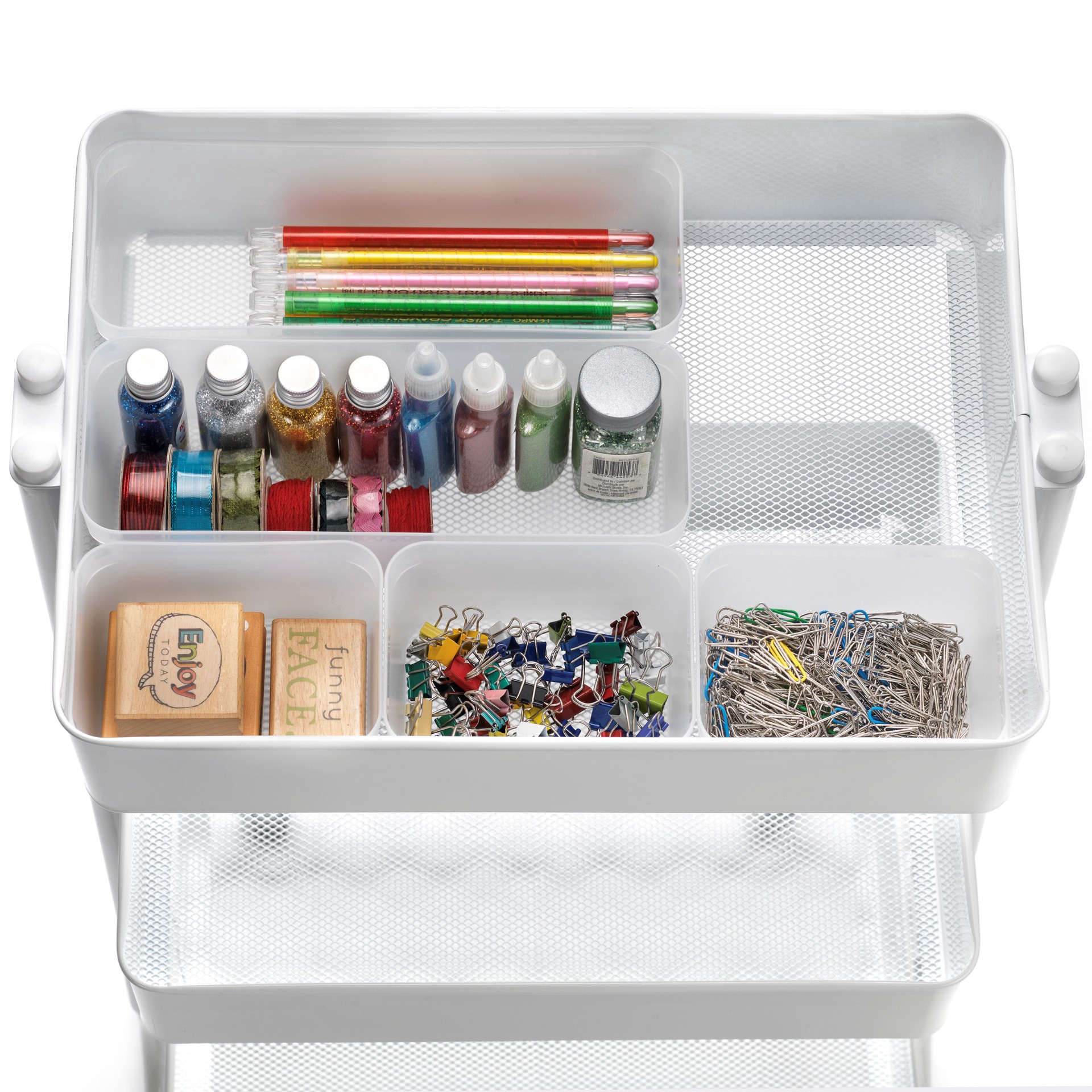 slide 2 of 4, 4.8" Drawer Organizer Set By Simply Tidy, 5 in x 4 in x 3 in