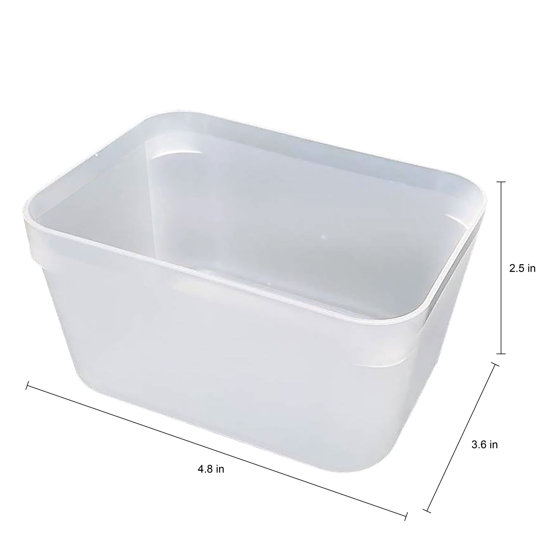 slide 4 of 4, 4.8" Drawer Organizer Set By Simply Tidy, 5 in x 4 in x 3 in