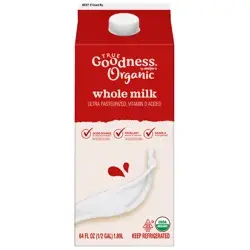 True Goodness Organic Whole Milk