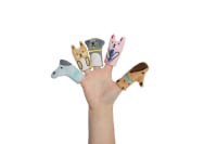 slide 20 of 21, Katelle Kids Bathtub Finger Puppets, 1 ct