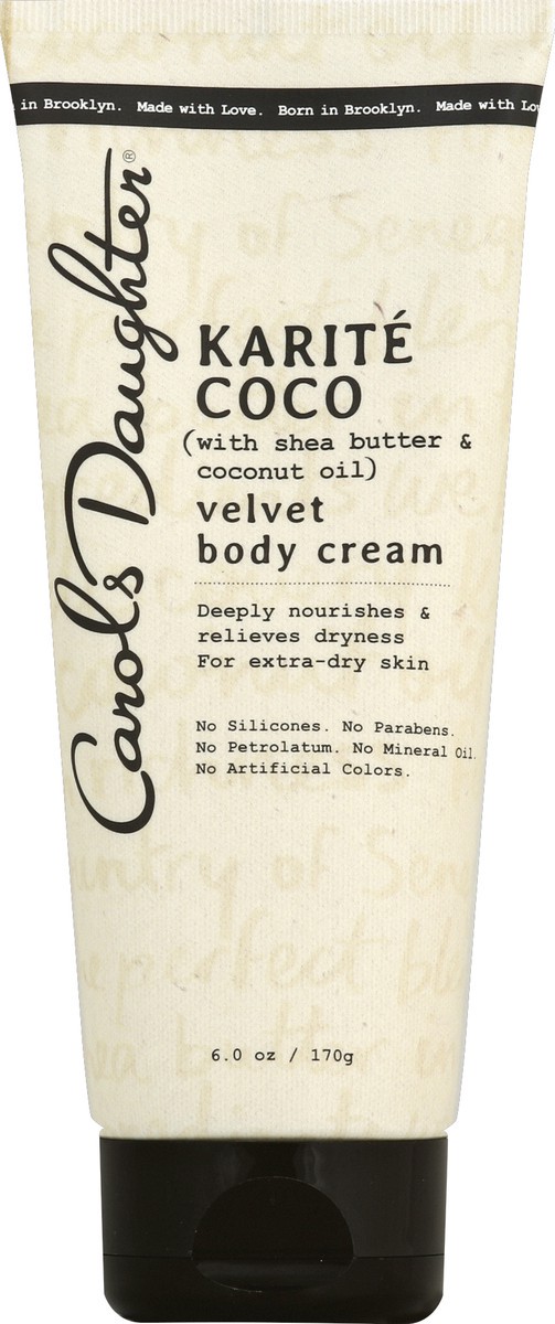 slide 6 of 6, Carol's Daughter Body Cream 6 oz, 6 oz