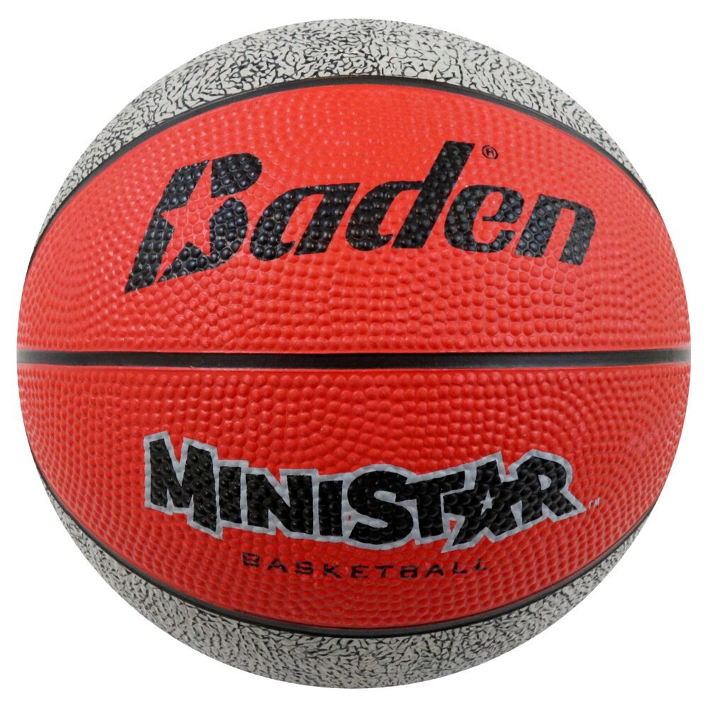 slide 2 of 3, Baden Br3 Mini Star Rubber Basketballs - Assorted, 1 ct