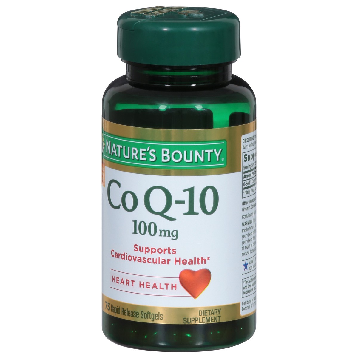 slide 3 of 9, Nature's Bounty Coq10 100Mg Softgels, 75 ct