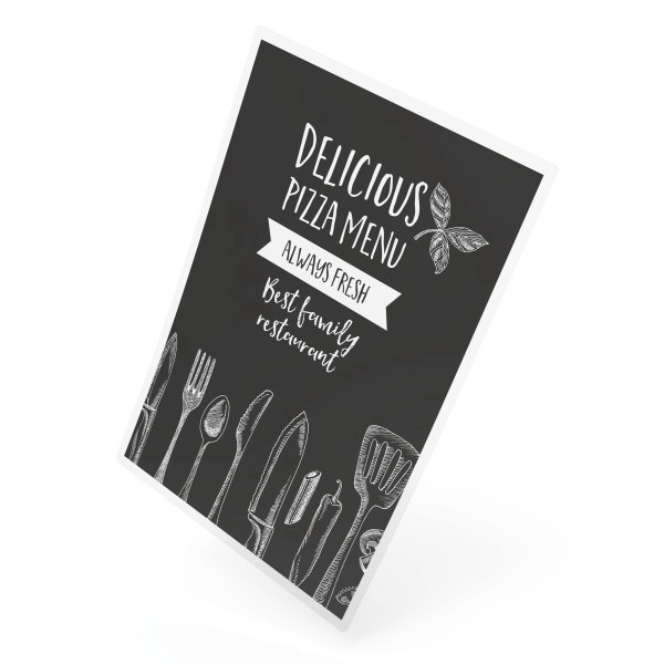 slide 2 of 3, Office Depot Brand Laminating Pouches, Menu Size, 3 Mil, 11-1/2"" X 17-1/2"", Pack Of 50, 50 ct