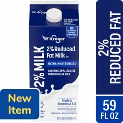 Kroger® 2% Reduced Fat Milk Bottle