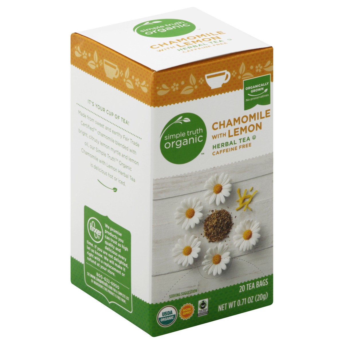 slide 9 of 12, Simple Truth Organic Herbal Tea - 20 ct, 20 ct