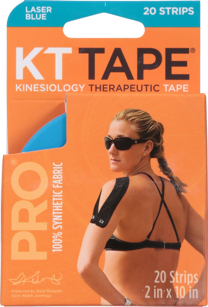 slide 6 of 9, KT Tape Laser Blue Pro Kinesiology Tape 20 ea, 20 ct