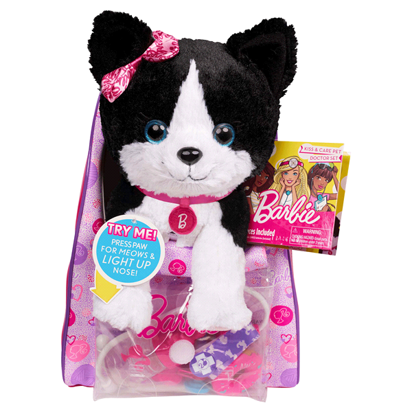 Barbie kiss and on sale care pet doctor