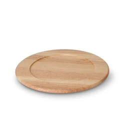 Dash of That Rubber Wood Charger Plate, 13 in