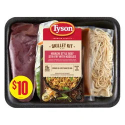 Tyson® Hibachi Style Beef Stir Fry Skillet Kit with Noodles Vegetables & Teriyaki Sauce