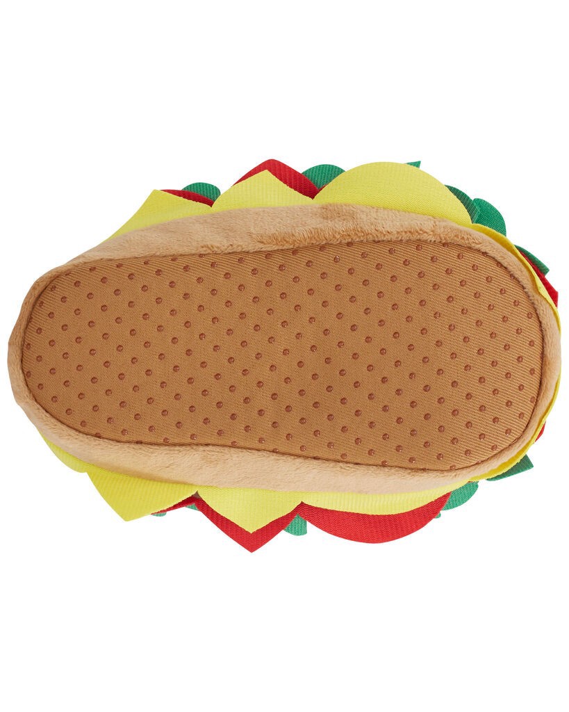 slide 6 of 6, Carter's Cheeseburger Slipper Shoes Multi XXL, 1 ct