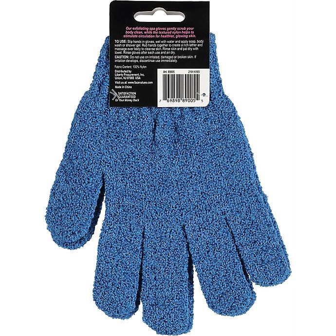 slide 4 of 4, Harmon Face Values Nylon Exfoliating Bath Gloves, 1 ct