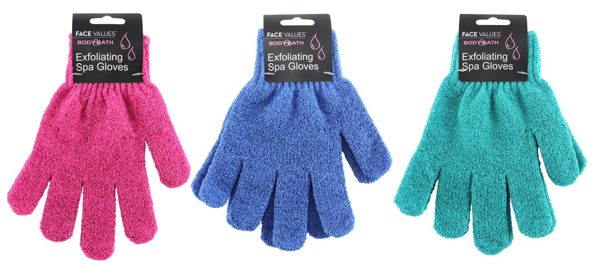 slide 1 of 4, Harmon Face Values Nylon Exfoliating Bath Gloves, 1 ct