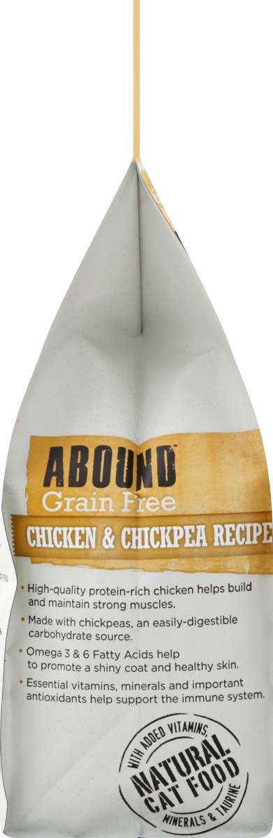 slide 11 of 12, Abound Grain Free Chicken & Chickpea Recipe Cat Food 3 lb, 3 lb