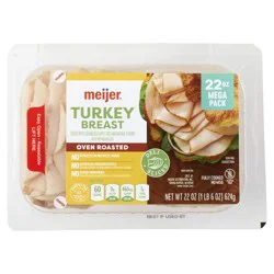 Meijer Oven Roasted Turkey Lunch Meat, 22 Oz