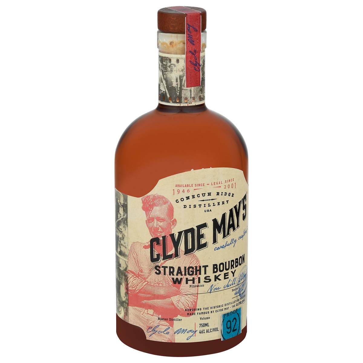 slide 5 of 9, Clyde May's Straight Bourbon Whiskey, 750 ml