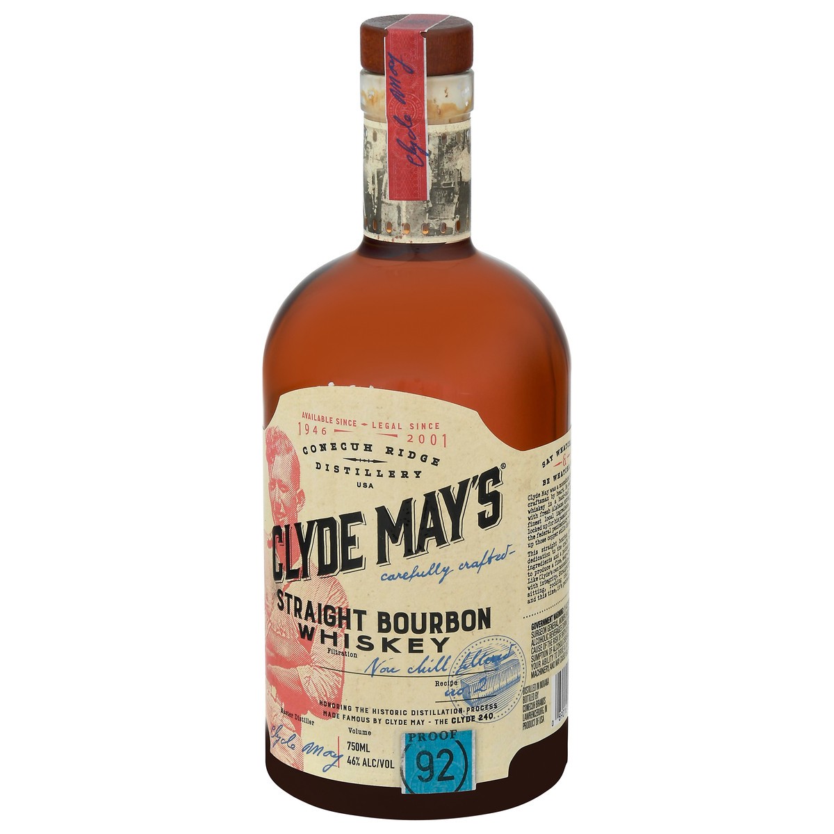 slide 4 of 9, Clyde May's Straight Bourbon Whiskey, 750 ml