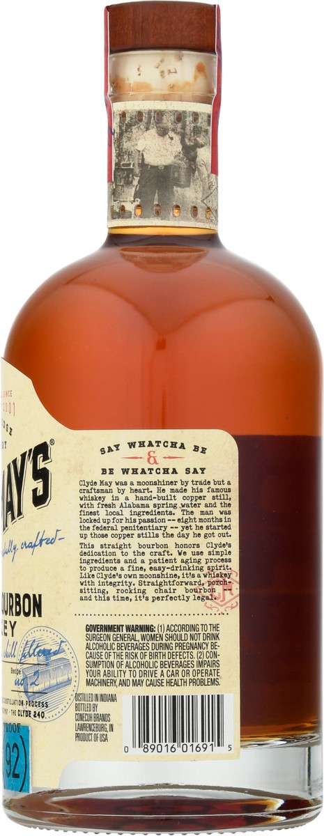 slide 2 of 9, Clyde May's Straight Bourbon Whiskey, 750 ml