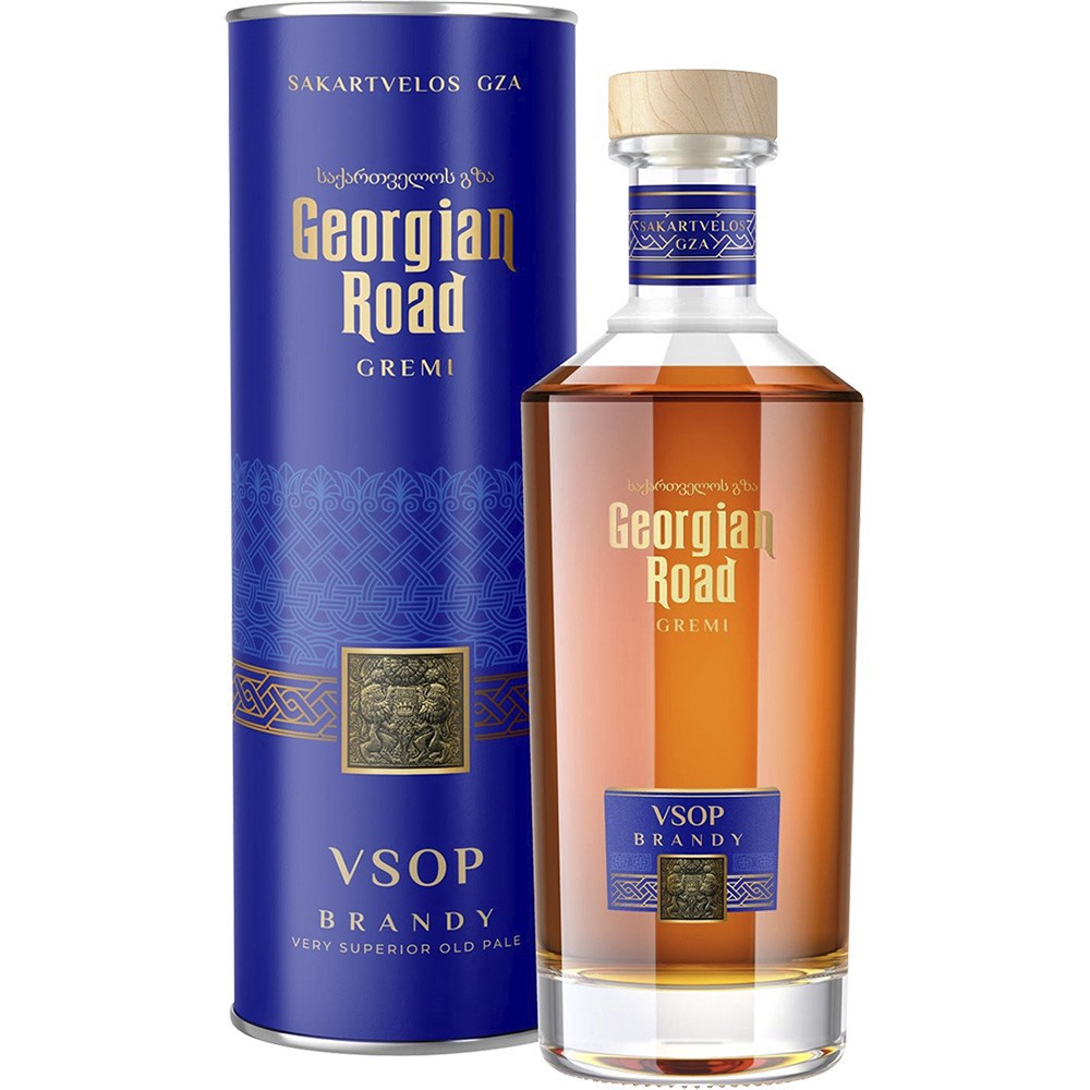 slide 1 of 1, Georgian Road Gremi Vsop Brandy, 700 ml