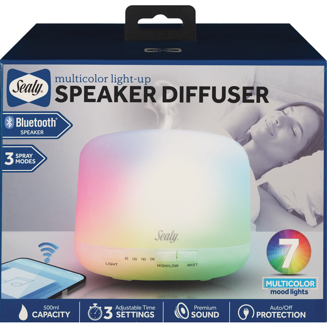 slide 1 of 1, Humidifier With Bluetooth Spkr, 1 ct