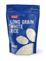 Giant Eagle Long Grain White Rice Resealable Bag