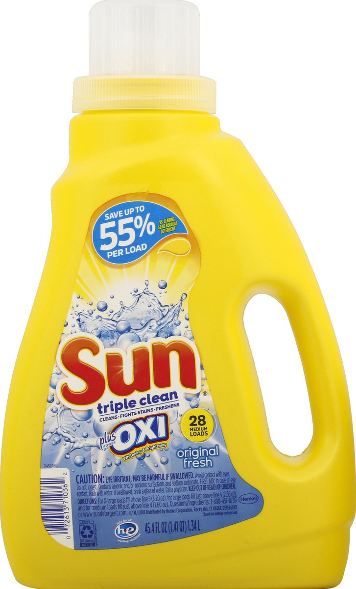 slide 2 of 6, Sun Detergent 45 ea, 45 ct