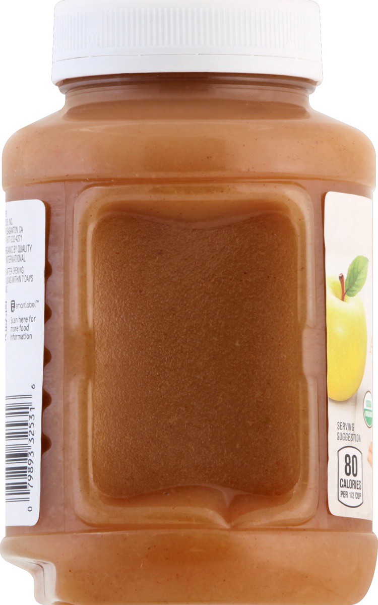 slide 5 of 7, O Organics Organic Apple Sauce Cinnamon, 24 oz