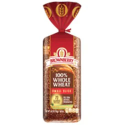 Brownberry Bread 100% Whole Wheat Small Slice