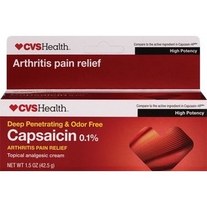 slide 1 of 1, CVS Health Capsaicin 0.1% Creme, 1.5 oz