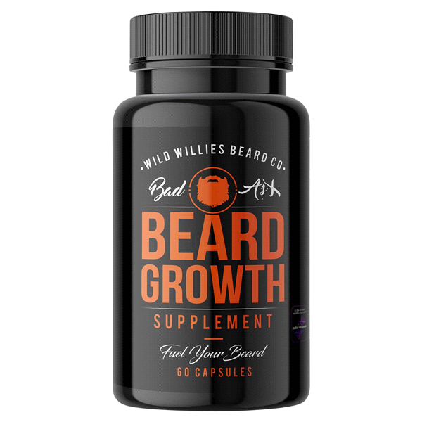 slide 4 of 13, Wild Willies Beard Co. Beard Growth Supplement 60 Capsules, 60 ct