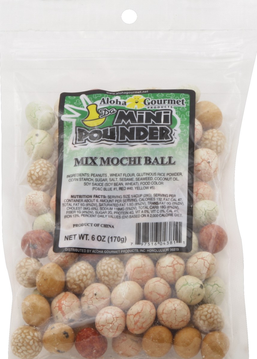 slide 1 of 4, Aloha Gourmet Mochi Ball 6 oz, 6 oz
