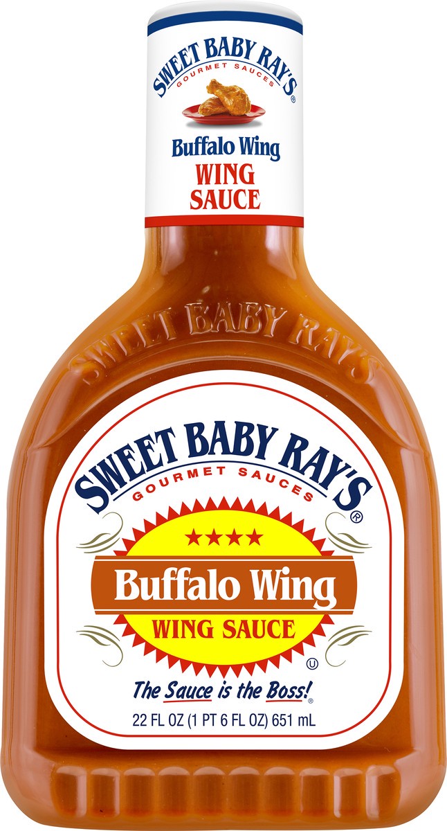 slide 5 of 13, Sweet Baby Ray's Buffalo Wing Wing Sauce - 22 oz, 22 oz