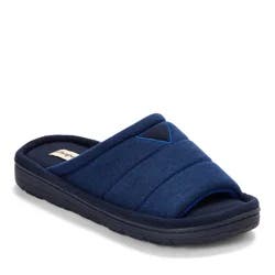 Dearfoams Atlee Jersey Slide - Navy, Large