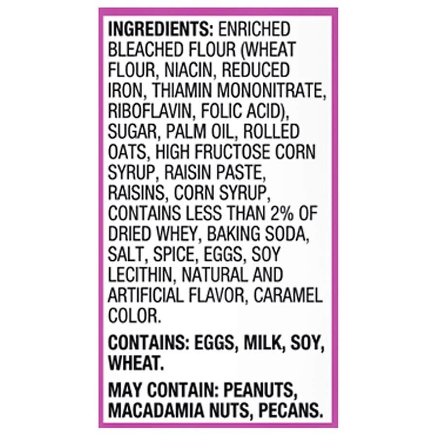 slide 5 of 5, Nice! Oatmeal Raisin Soft Baked Cookies, 8 ct
