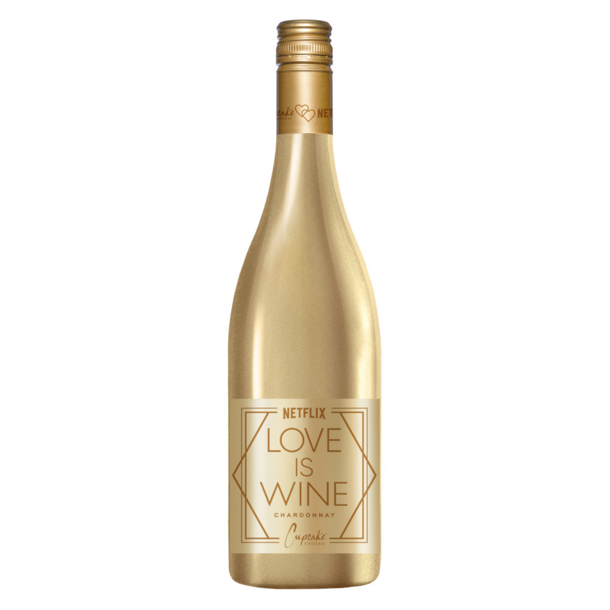 slide 1 of 13, Cupcake Vineyards Netflix Love Is Wine Chardonnay California, 750 ml
