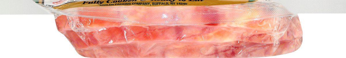 slide 12 of 13, Sahlen's Ham Steaks with Natural Juices 12 oz, 12 oz