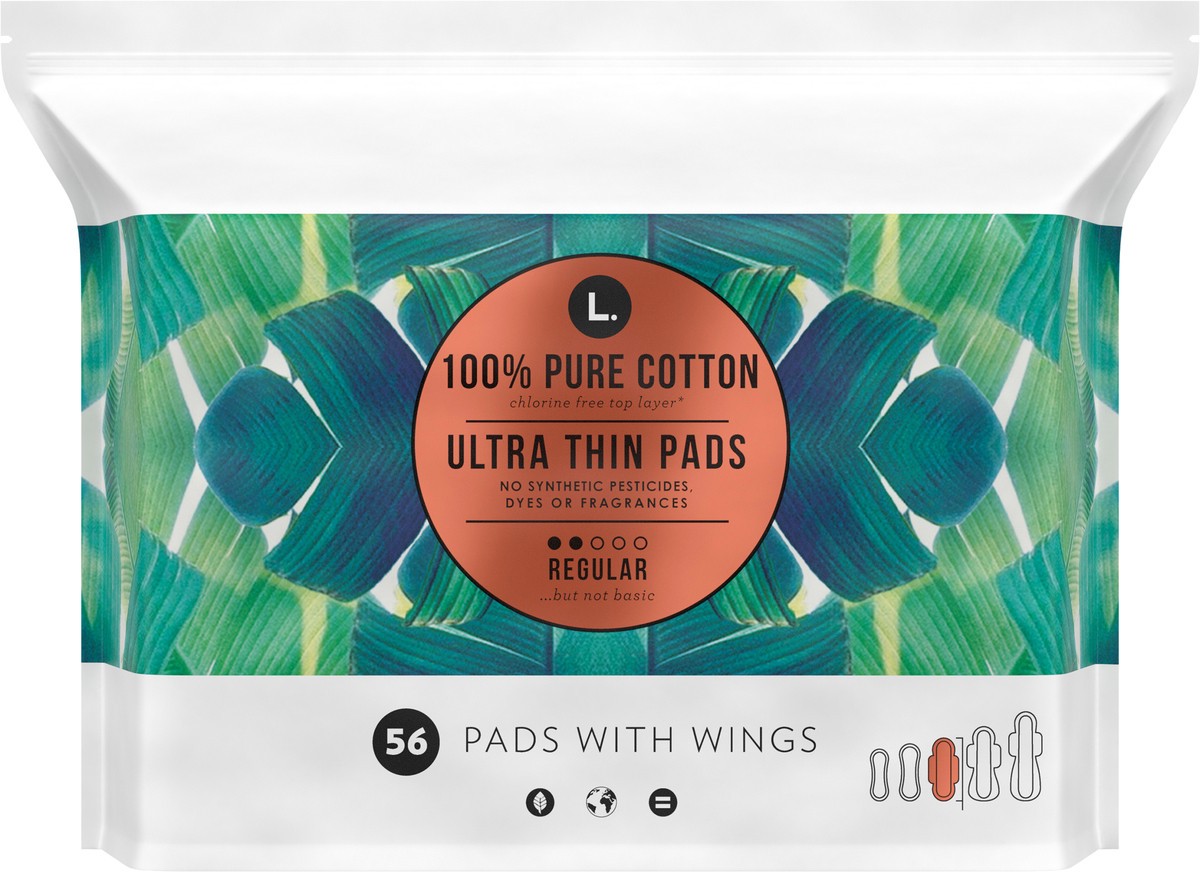 Ultra-Thin Pads with Wings - Regular Absorbency