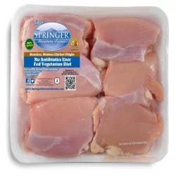 Springer Mountain Mountain Farms Chicken Thighs Boneless & Skinless