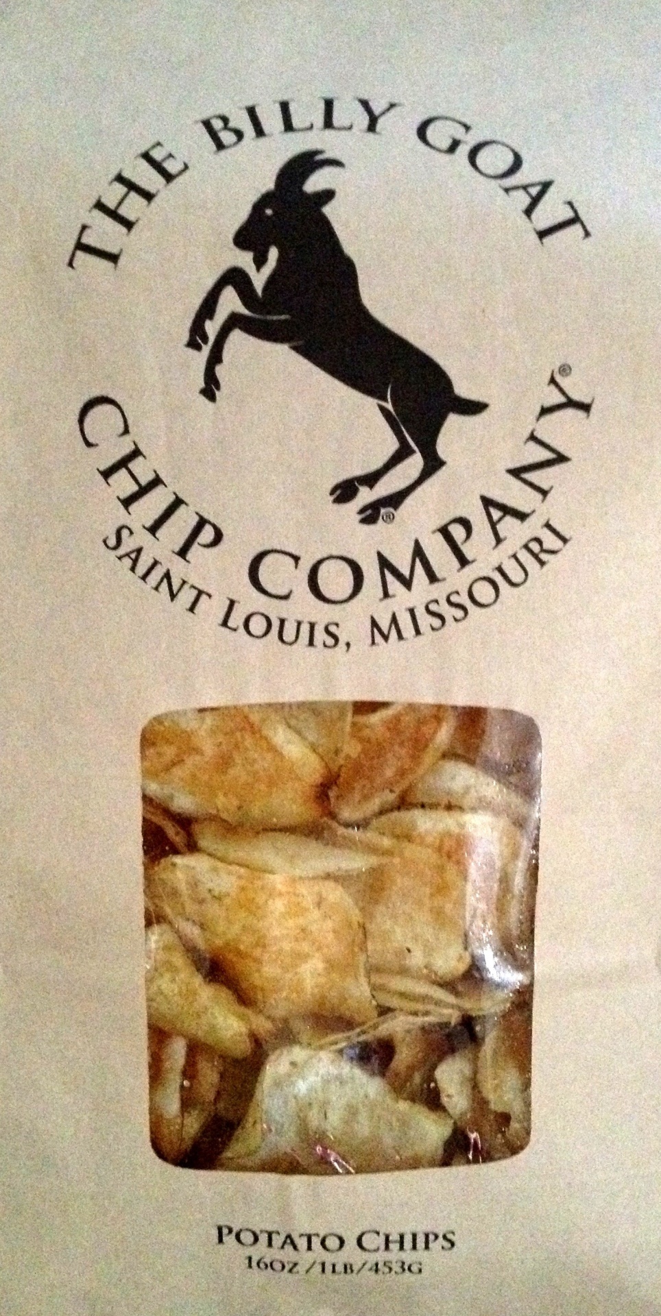 slide 1 of 1, The Billy Goat Chip Company Original Potato Chips, 16 oz